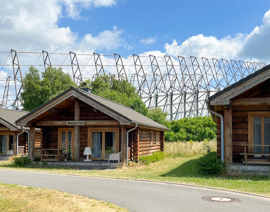 Neubau von 15 Blockhäusern